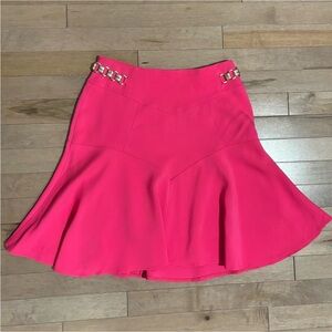 Karen Millen hot pink mini skirt US 2